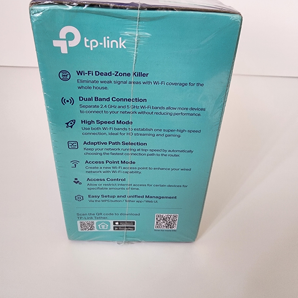 TP-Link AC1200 Mesh WiFi Extender White Dual Band Range Booster RE305 - Picture 4 of 6